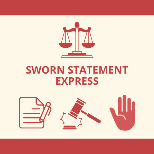 SWORN STATEMENT EXPRESS → DECLARACIÓN JURADA EXPRESS